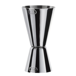 Misurino Inox doppio Ilsa (2/4 cl)