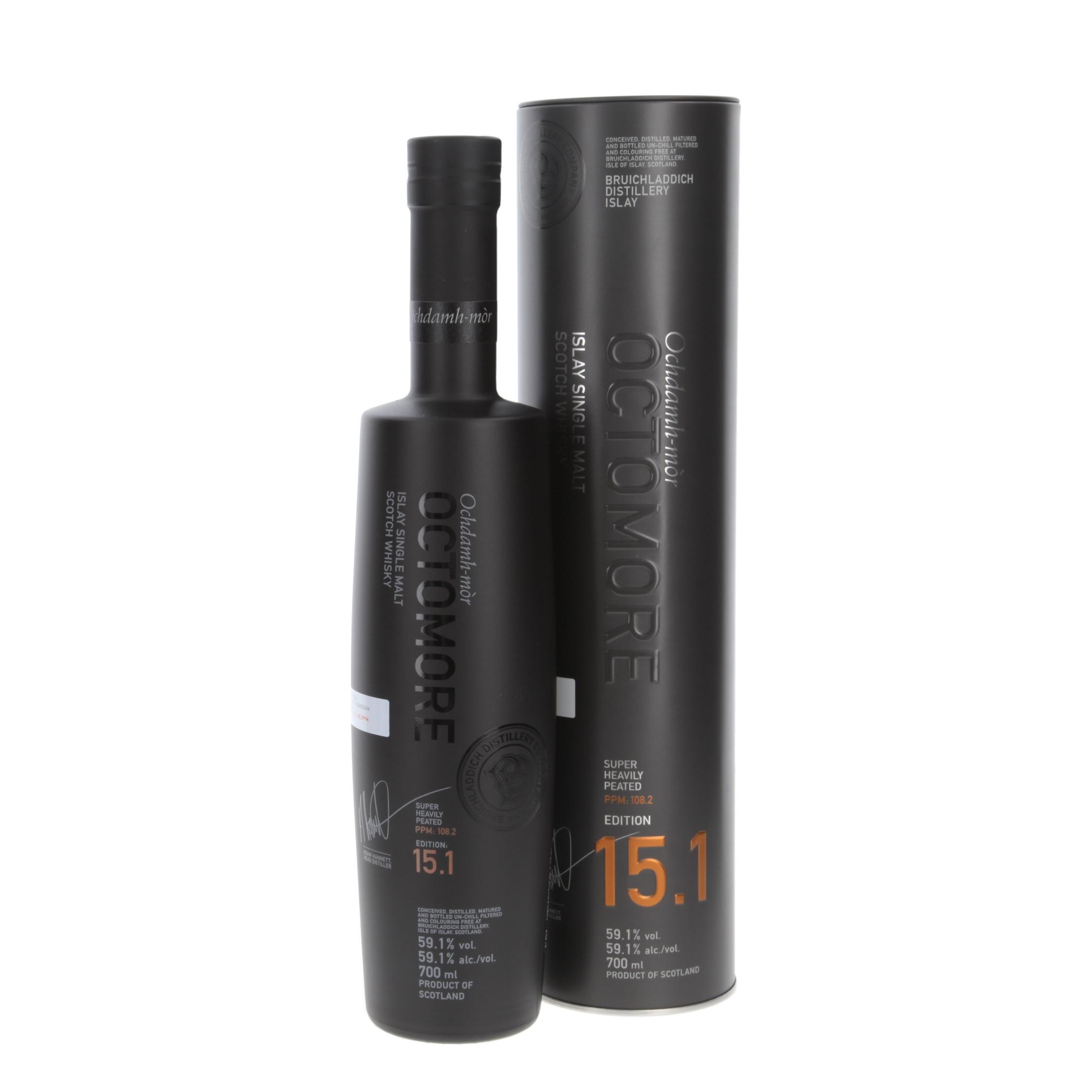 Whisky Bruichladdich Octomore 15.1 (70 cl - Astuccio)
